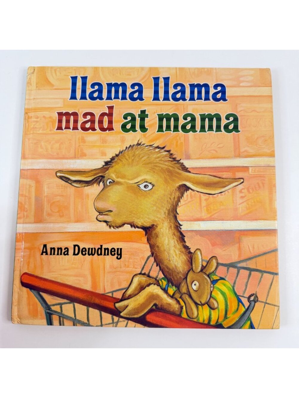 2/$8 Llama Llama Mad at Mama book by Anna Dewdney (Hardcover)